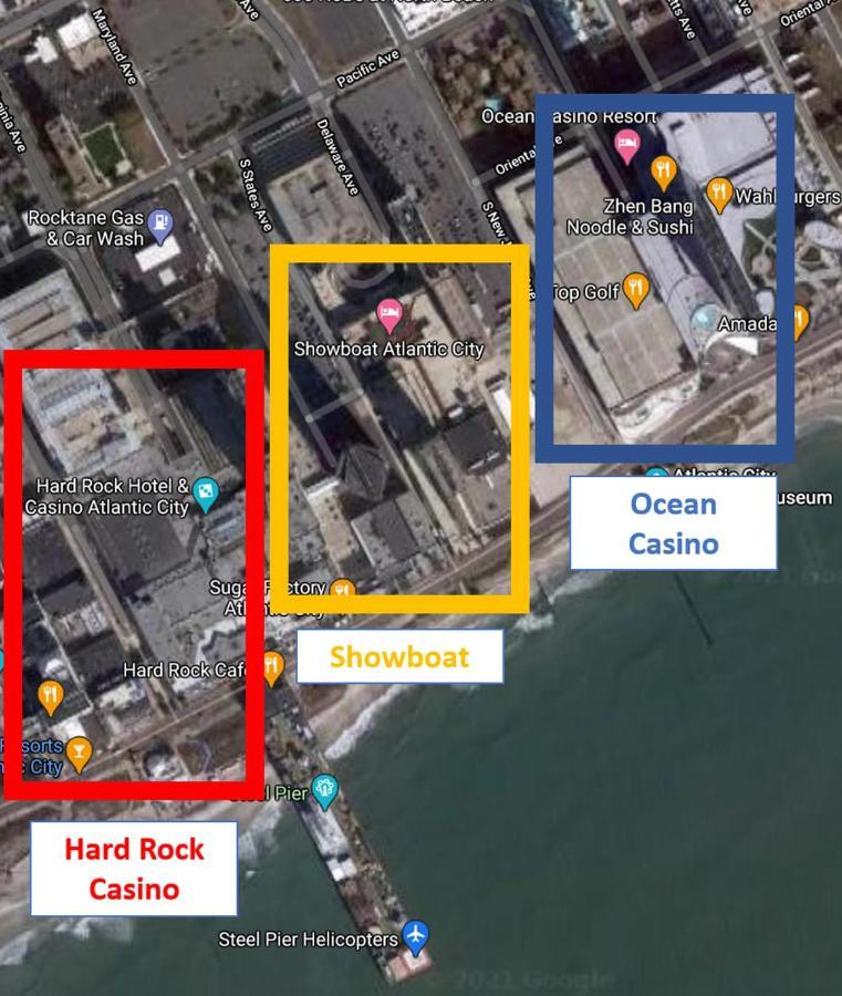 Astonishing Ocean Front Condo Cozysuites At Showboat 大西洋城 外观 照片